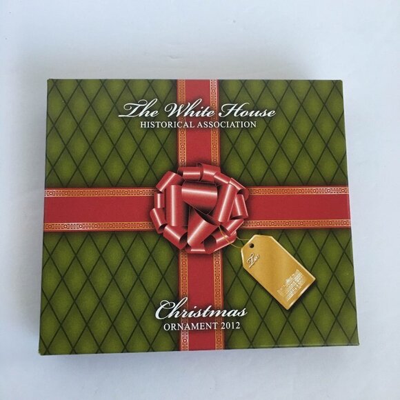 NEW 2012 White House Historical Association Christmas Ornament With Box - Taft - Picture 7 of 8